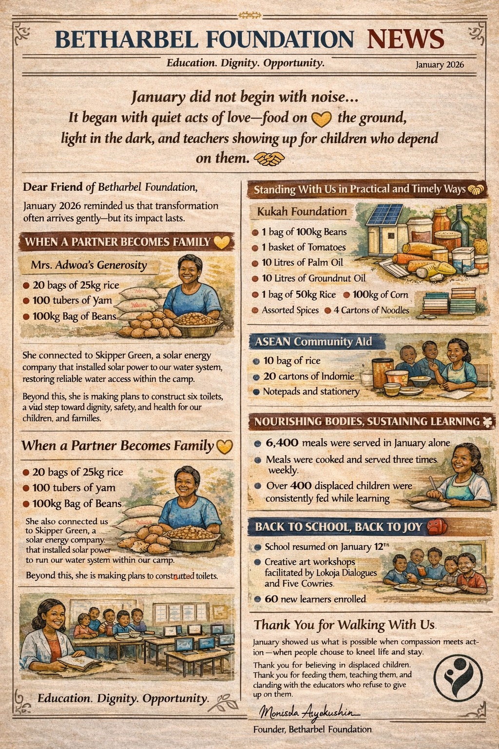 Quiet Acts. Lasting Impact.